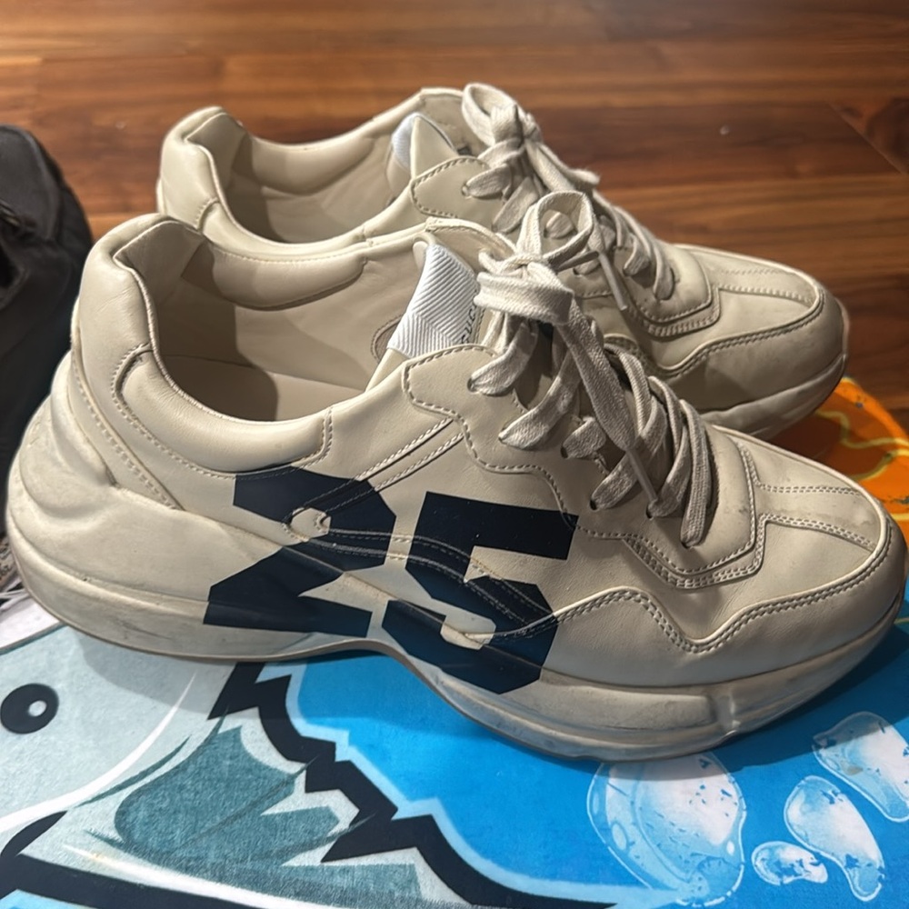 Gucci Rhyton “25 Eschatology 1921” Print Sneaker